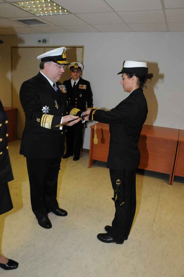 Τελετή Ορκωμοσίας Σημαιοφόρου Λ.Σ.  ειδικότητας Ιατρού